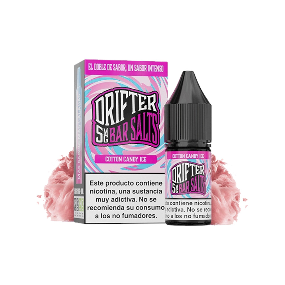 Juice Sauz Drifter Bar Salts Cotton Candy Ice 10ml | Algodón de Azúcar Helado