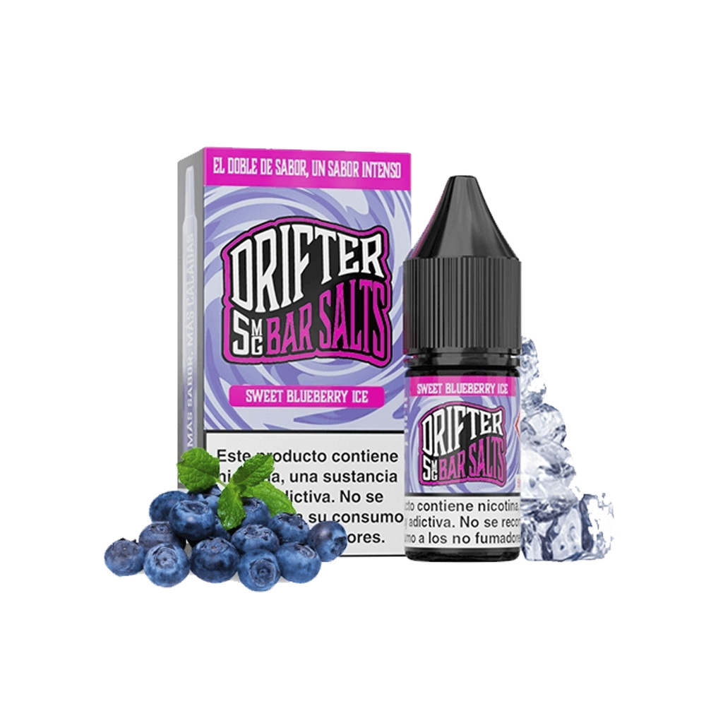 Juice Sauz Drifter Bar Salts Sweet Blueberry Ice 10ml | Caramelo de Arándano Helado