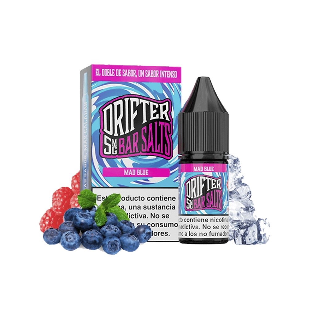 Juice Sauz Drifter Bar Salts Mad Blue 10ml | Frambuesa Arándano