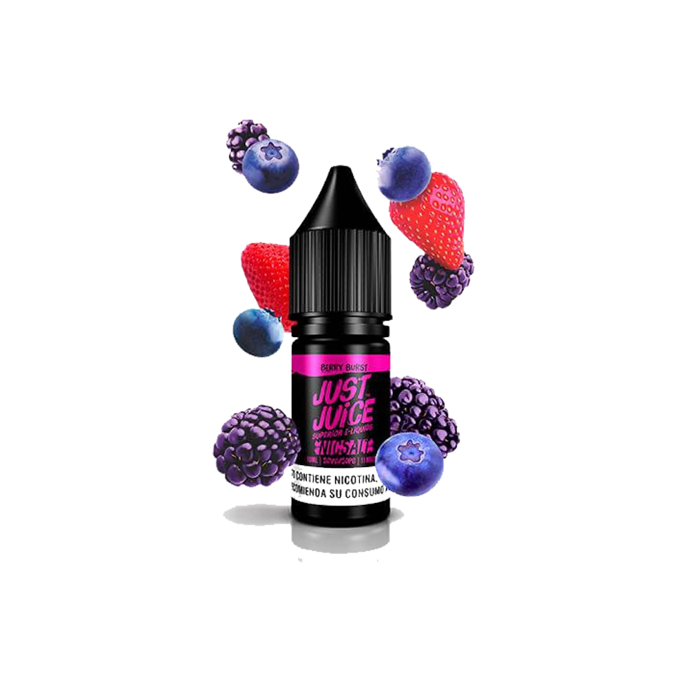 Just Juice Nic Salts Berry Burst 10ml | Mora Arándano Fresa