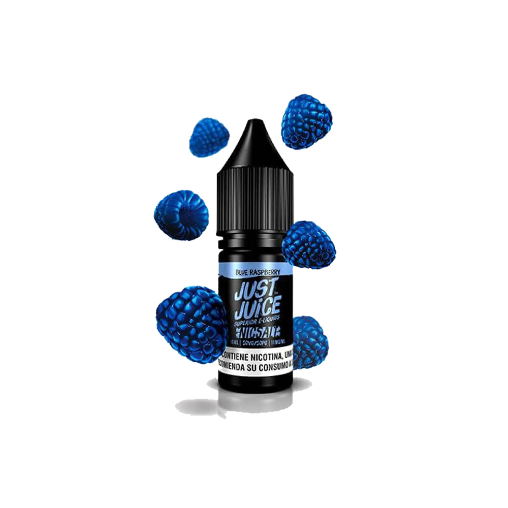 Just Juice Nic Salts Blue Raspberry 10ml | Frambuesa Azul