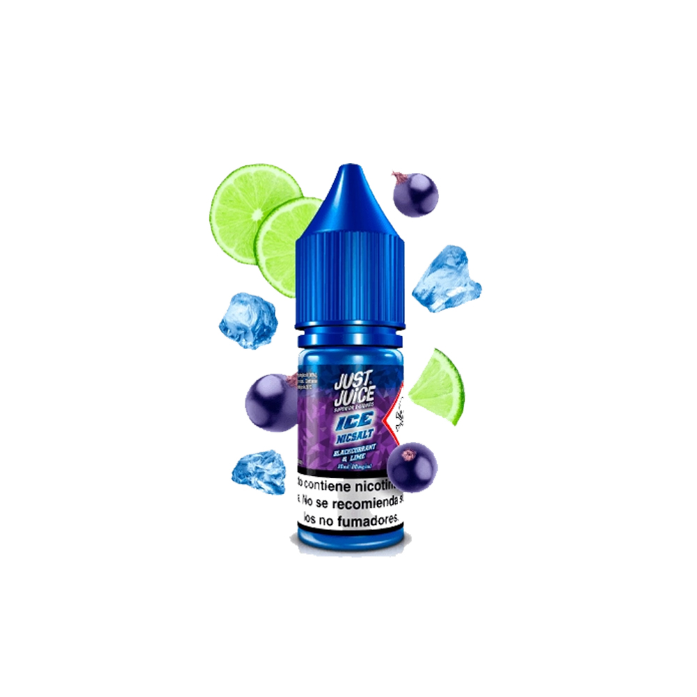 Just Juice Nic Salts Blackcurrant & Lime 10ml | Mora Lima