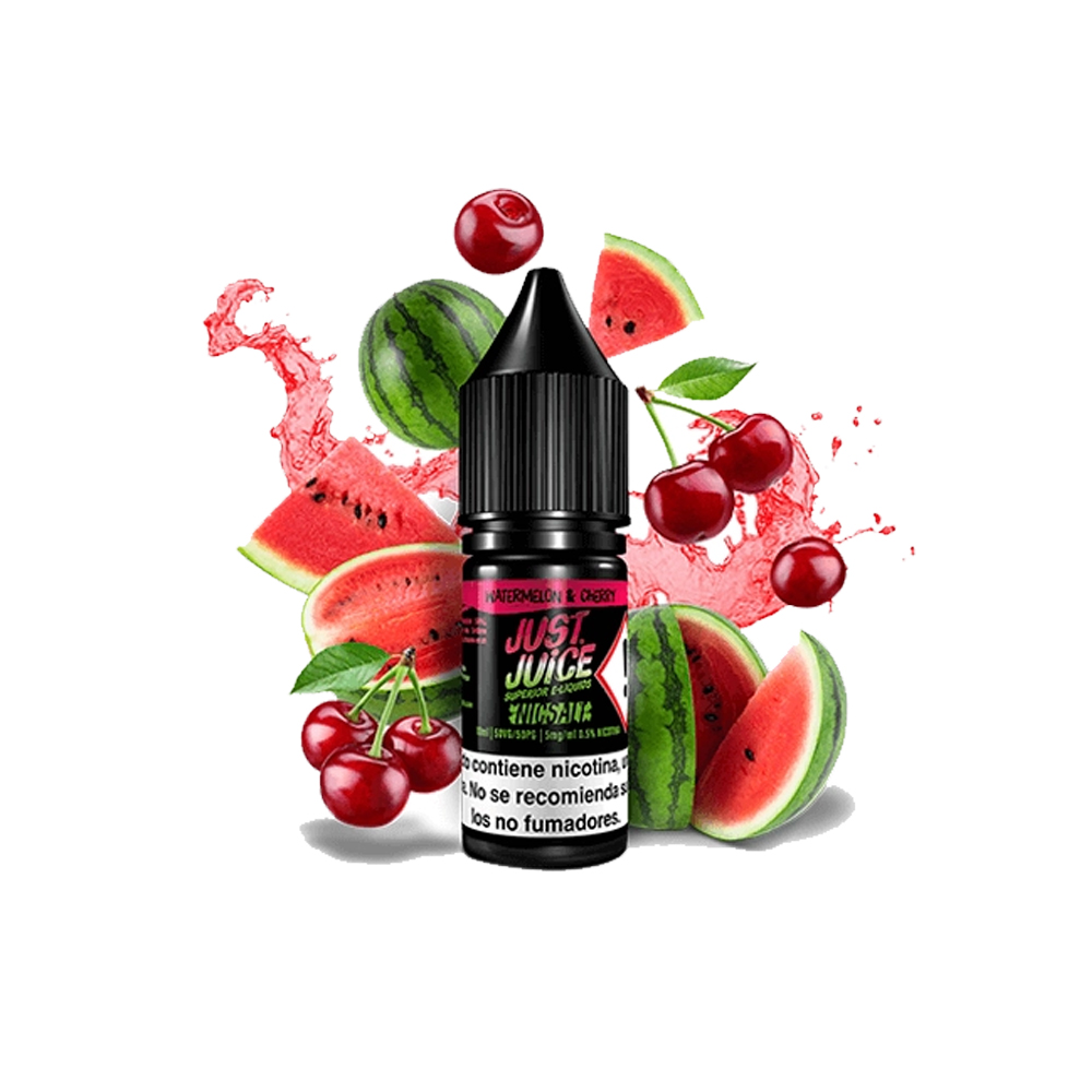 Just Juice Nic Salts Iconic Fruit Watermelon & Cherry 10ml | Sandía Cereza