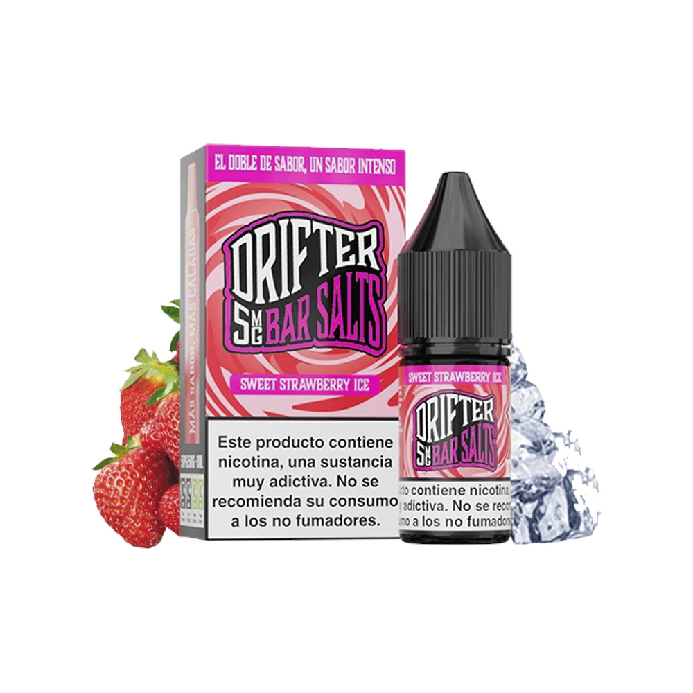 Juice Sauz Drifter Bar Salts Sweet Strawberry Ice 10ml | Caramelo de Fresa Helada